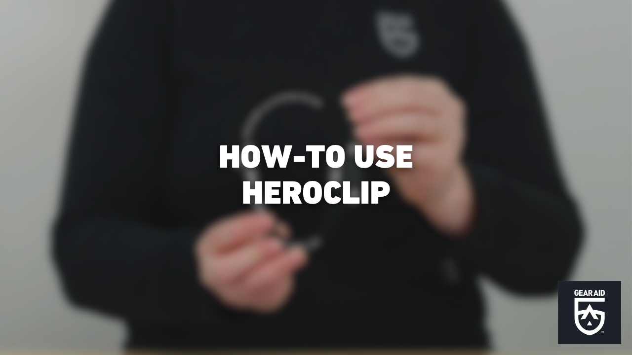 Amazon.com: GEAR AID HEROCLIP Small Carabiner Gear Clip with 360